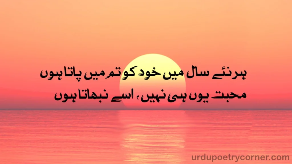 New Year Poetry in Urdu 6 new year sad poetry in urdu