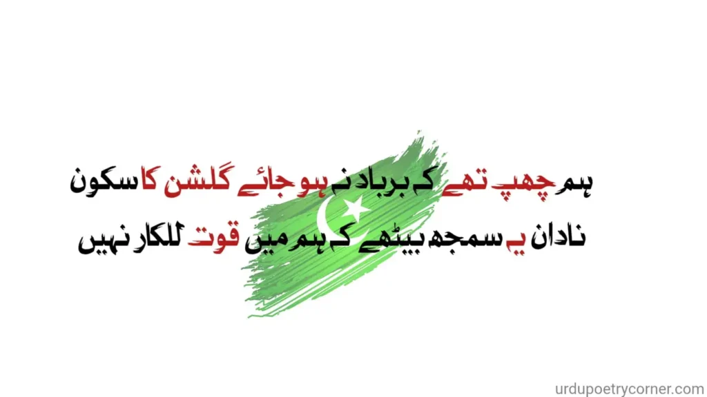 14 August Poetry 2 14 august poetry in urdu 2 lines
